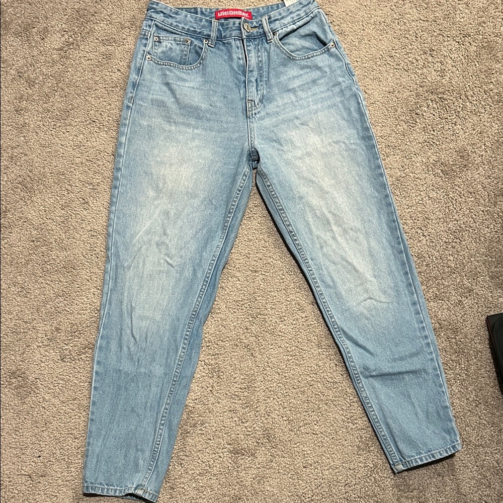 UNIONBAY Blue Straight Leg Jeans Classic Style